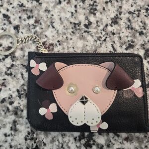 Kate spade cardholder with key chain